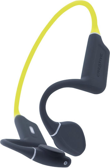 Creative Outlier Free+ Bone Conduction Bluetooth Handsfree Ακουστικά με Αντοχή στον Ιδρώτα Light Green - Image 5