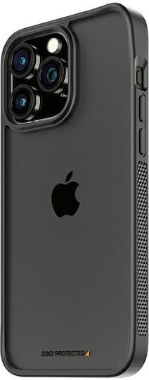 PanzerGlass Clearcase Back Cover Πλαστικό / Tempered Glass Μαύρο (iPhone 15 Pro Max) 1179