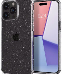 Spigen Liquid Crystal Glitter Back Cover Σιλικόνης Διάφανο (iPhone 15 Pro) ACS06701