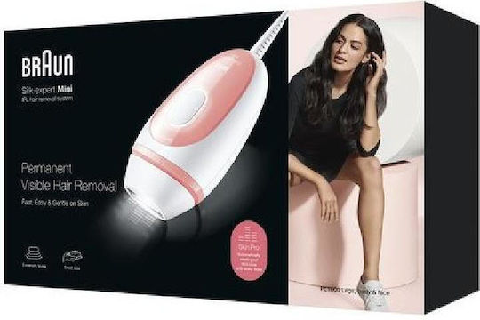 Braun Silk-Expert Mini Αποτριχωτική Μηχανή Epilator για Πρόσωπο & Σώμα PL1000 - Image 2