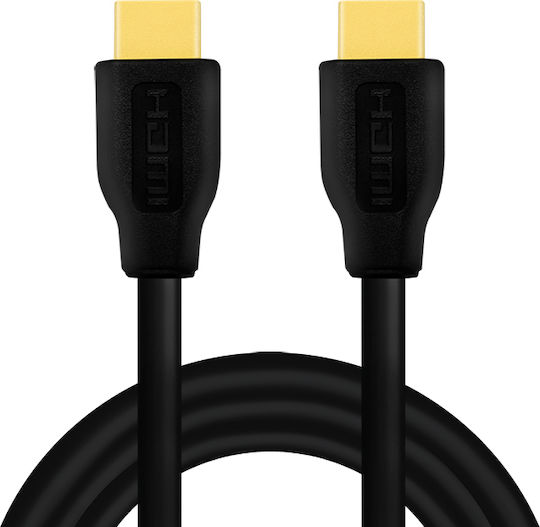 LogiLink Cable HDMI male - HDMI male 5m Μαύρο (CH0103) - Image 5