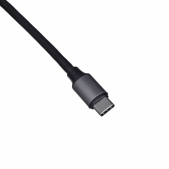 Unitek USB-C / USB-A Docking Station με 4K PD Ethernet Γκρι (H1112F) - Image 9