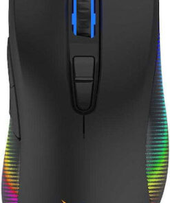 Aqirys RGB Gaming Ποντίκι 12000 DPI Μαύρο