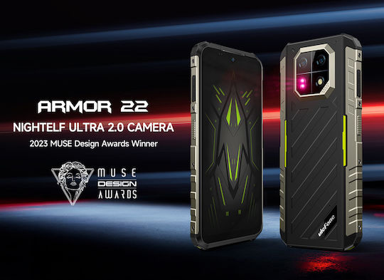 Ulefone Armor 22 Dual SIM (8/128GB) Ανθεκτικό Smartphone Μαύρο - Image 2