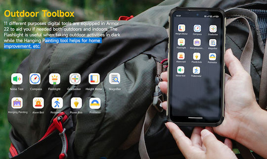Ulefone Armor 22 Dual SIM (8/128GB) Ανθεκτικό Smartphone Μαύρο - Image 4