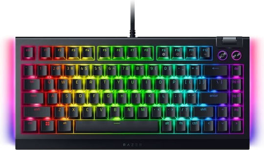 Razer BlackWidow V4 Gaming Μηχανικό Πληκτρολόγιο 75% με Razer Orange διακόπτες και RGB φωτισμό (Αγγλικό US) - Image 2