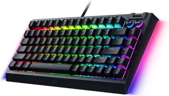 Razer BlackWidow V4 Gaming Μηχανικό Πληκτρολόγιο 75% με Razer Orange διακόπτες και RGB φωτισμό (Αγγλικό US) - Image 7
