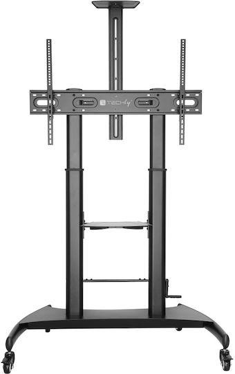 Techly ICA-TR36 Βάση Τηλεόρασης Δαπέδου έως 60" και 100kg Μαύρο - Image 4