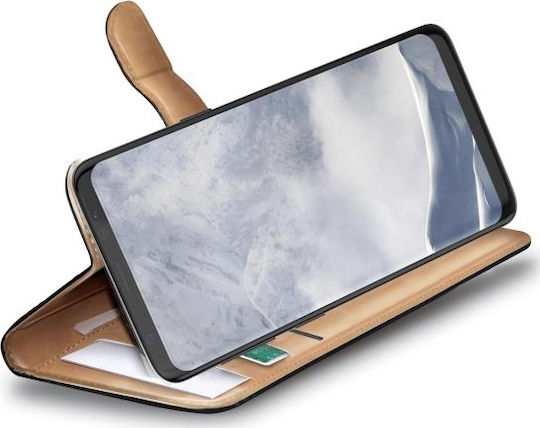 Celly Wally Book Δερματίνης Μαύρο (Galaxy S9+) WALLY791 - Image 3
