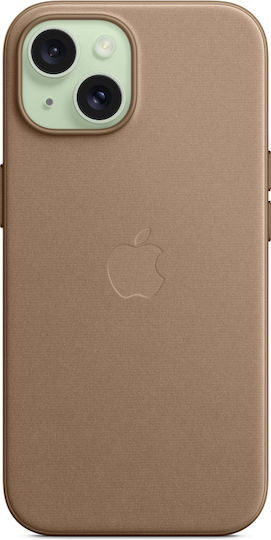 Apple Finewoven Back Cover Υφασμάτινο Καφέ (iPhone 15) MT3C3ZM/A