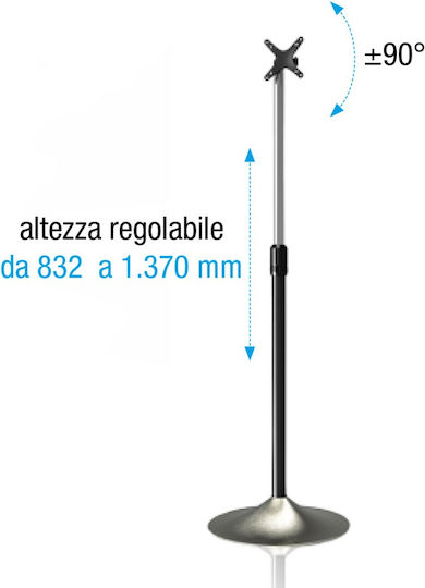 Techly ICA-TR10 Δαπέδου έως 27" και 22kg - Image 9