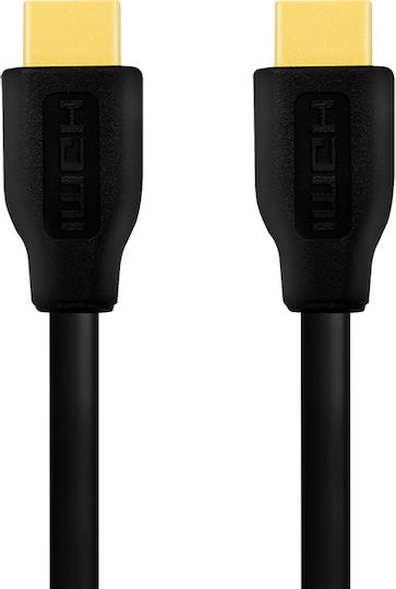 LogiLink HDMI 2.0 Cable HDMI male - HDMI male 2m Μαύρο (CH0101) - Image 4