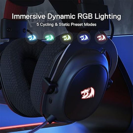Redragon H510 RGB-PRO Ασύρματο Over Ear Gaming Headset με σύνδεση USB - Image 4