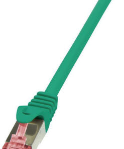 LogiLink U/UTP Cat.6 Καλώδιο Δικτύου Ethernet 10m Πράσινο 1τμχ CQ2095S