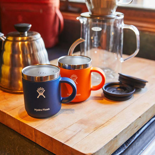 Hydro Flask Coffee Mug Κούπα Θερμός Ανοξείδωτο BPA Free 355ml Black M12CP001 - Image 5