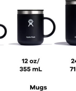 Alternative view of Hydro Flask Coffee Mug Κούπα Θερμός Ανοξείδωτο BPA Free 355ml Black M12CP001
