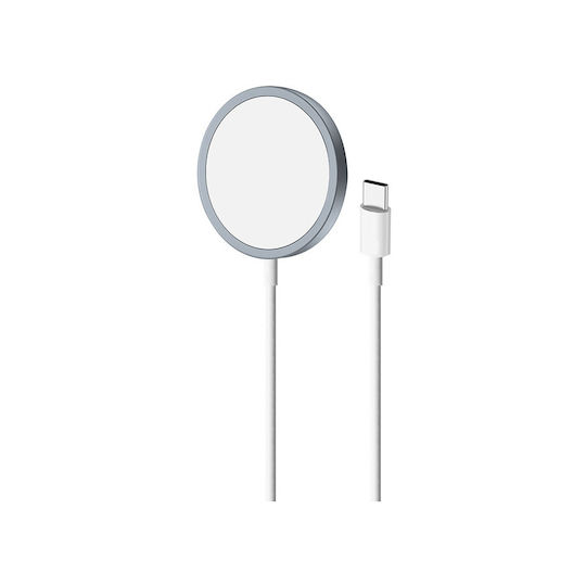 Puro Φορτιστής Magsafe 15W Light blue (CUSBCMAG1LBLUE) - Image 2