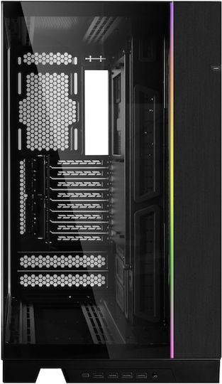 Lian Li O11 Dynamic EVO XL Gaming Full Tower Κουτί Υπολογιστή με Πλαϊνό Παράθυρο και RGB Φωτισμό Μαύρο - Image 2