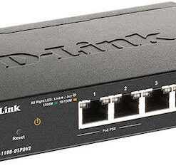 Alternative view of D-Link DGS-1100-05PD v2 Managed L2 PoE Switch με 5 Θύρες Gigabit (1Gbps) Ethernet