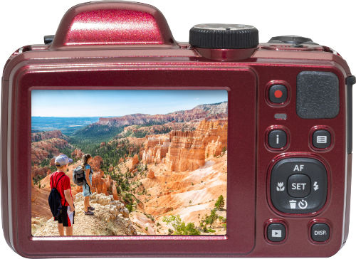 Kodak PIXPRO AZ405 Compact Φωτογραφική Μηχανή 20MP Οπτικού Ζουμ 40x με Οθόνη 2.3" και Ανάλυση Video 1280 x 720 pixels Κόκκινη - Image 3