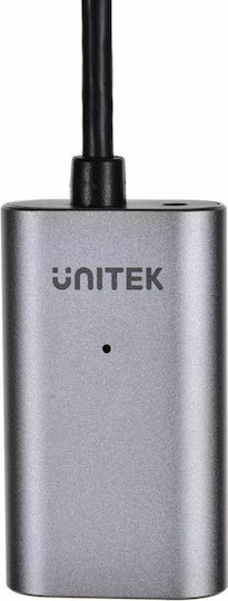 Unitek USB 2.0 Cable USB-A male - USB-A female 5m (Y-271) - Image 3
