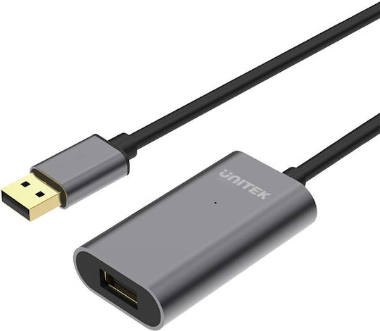 Unitek USB 2.0 Cable USB-A male - USB-A female 5m (Y-271)
