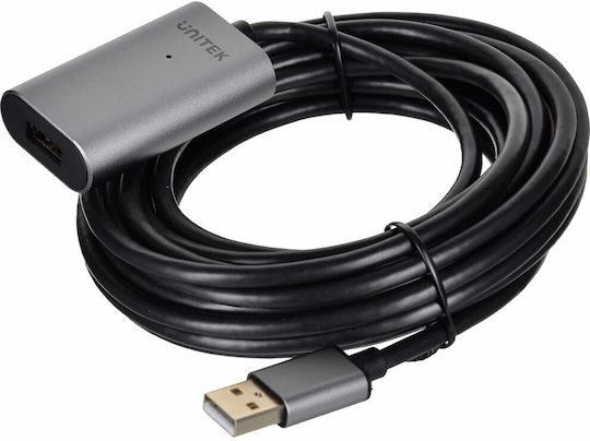 Unitek USB 2.0 Cable USB-A male - USB-A female 5m (Y-271) - Image 8