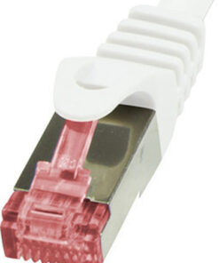 Alternative view of LogiLink F/FTP Cat.6 Καλώδιο Δικτύου Ethernet χωρίς ακροδέκτες 1m Λευκό 1τμχ CQ2031S