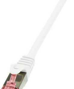 LogiLink F/FTP Cat.6 Καλώδιο Δικτύου Ethernet χωρίς ακροδέκτες 1m Λευκό 1τμχ CQ2031S
