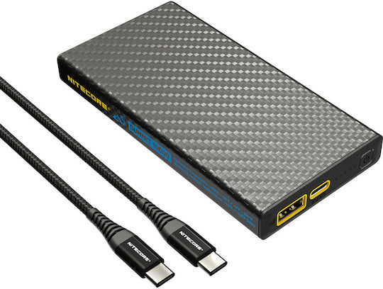 NiteCore Summit 10000 Power Bank 10000mAh Power Delivery Μαύρο - Image 3