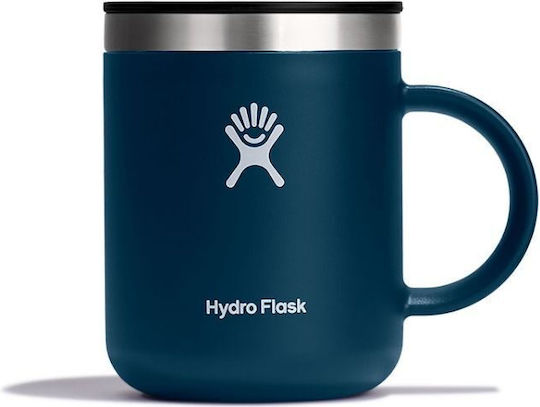Hydro Flask Coffee Mug Κούπα Θερμός Ανοξείδωτο BPA Free 355ml INDIGO M12CP464 - Image 2