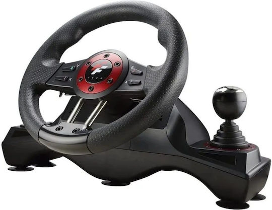 FlashFire Force Wheel Τιμονιέρα με Μοχλό Ταχυτήτων και Πετάλια για PC / PS3 / PS4 / XBOX One με 270° Περιστροφής