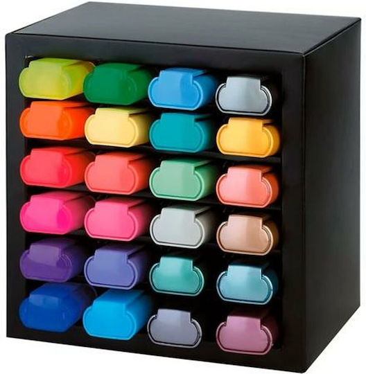 Faber-Castell Textliner Μαρκαδόροι Υπογράμμισης Πολύχρωμο Σετ 24 χρώματα