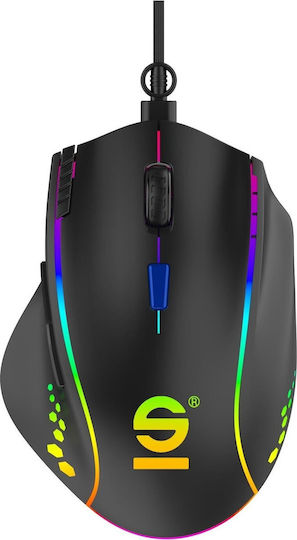 Sparco Σετ Gaming Πληκτρολόγιο με RGB φωτισμό & Ποντίκι (Αγγλικό US) Γκρι - Image 3