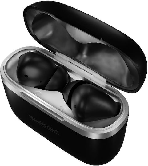 Audictus Dopamine In-ear Bluetooth Handsfree Ακουστικά με Θήκη Φόρτισης Μαύρα - Image 3