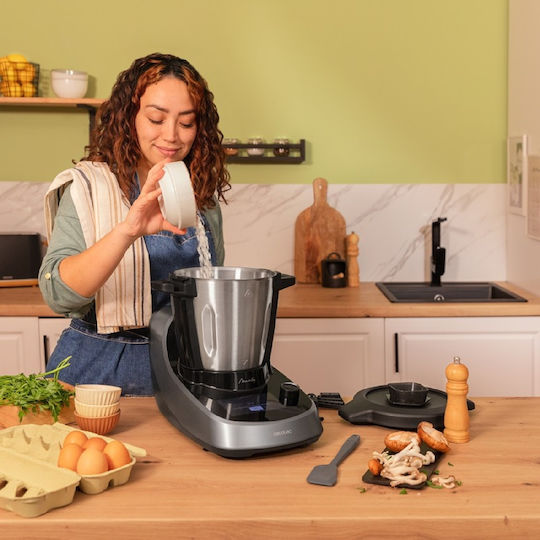 Cecotec Mambo Touch 04346 Πολυμάγειρας 1600W με Χωρητικότητα 3.3lt Μαύρος - Image 4