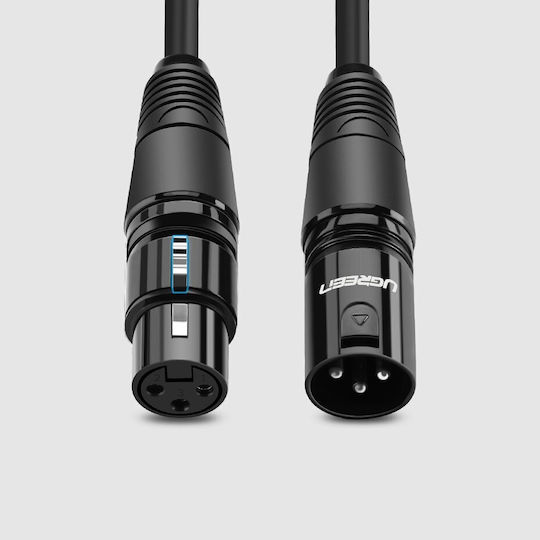 Ugreen AV130 Cable XLR male - XLR female Μαύρο 1m 66716 - Image 2