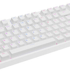 Alternative view of Genesis Thor 404 Gaming Μηχανικό Πληκτρολόγιο Tenkeyless με Kailh Box Brown διακόπτες και RGB φωτισμό (Αγγλικό US) Λευκό