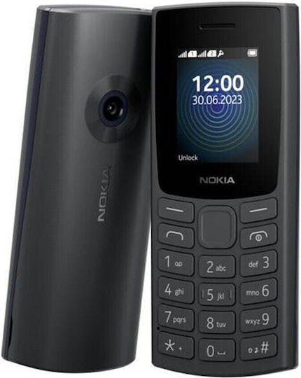 Nokia 110 (2023) Dual SIM Κινητό με Κουμπιά Charcoal - Image 4
