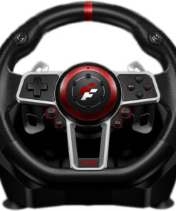 FlashFire Suzuka Wheel 900R Τιμονιέρα με Μοχλό Ταχυτήτων και Πετάλια για PC / PS3 / PS4 / Switch / XBOX One / Xbox Series X/S με 900° Περιστροφής