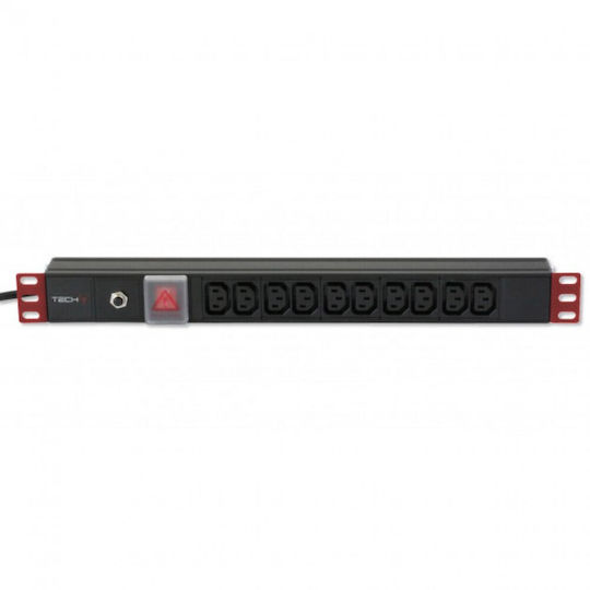 Techly I-case Πολύπριζο Rack 330093 1τμχ