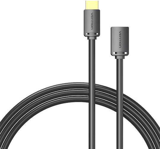 Vention HDMI 2.0 Cable HDMI male - HDMI male 0.5m Μαύρο 056169