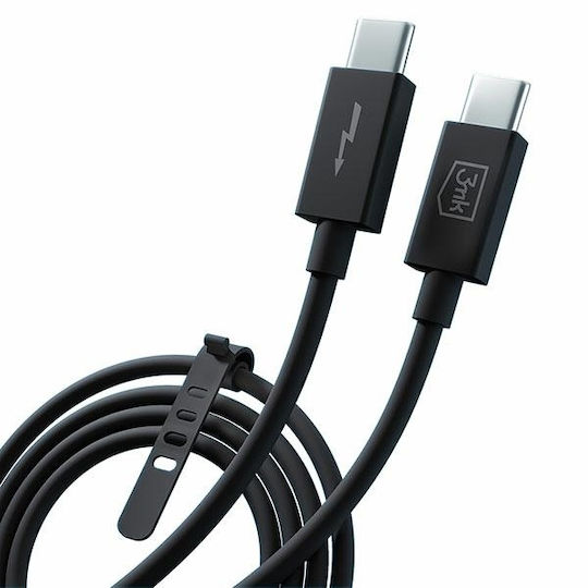 3MK Hyper Thunderbolt 3 Cable 240W Μαύρο 1m - Image 7