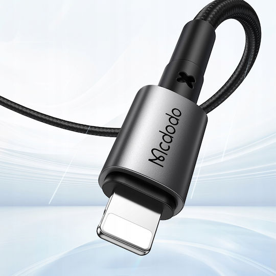 Mcdodo Braided USB-A to Lightning Cable 36W Μαύρο 2m (CA-3581) - Image 9