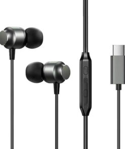 Joyroom JR-EC06 In-ear Handsfree με Βύσμα USB-C Γκρι