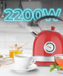 Alternative view of Cecotec Thermosense 420 Vintage Βραστήρας 1.8lt 2200W Κόκκινος