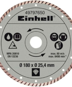 Alternative view of Einhell Δίσκος Κοπής Δομικών Υλικών 180mm 49797650