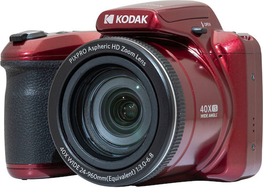 Kodak PIXPRO AZ405 Compact Φωτογραφική Μηχανή 20MP Οπτικού Ζουμ 40x με Οθόνη 2.3" και Ανάλυση Video 1280 x 720 pixels Κόκκινη - Image 5