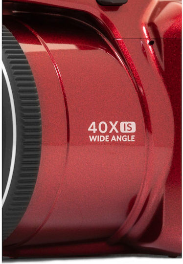 Kodak PIXPRO AZ405 Compact Φωτογραφική Μηχανή 20MP Οπτικού Ζουμ 40x με Οθόνη 2.3" και Ανάλυση Video 1280 x 720 pixels Κόκκινη - Image 8