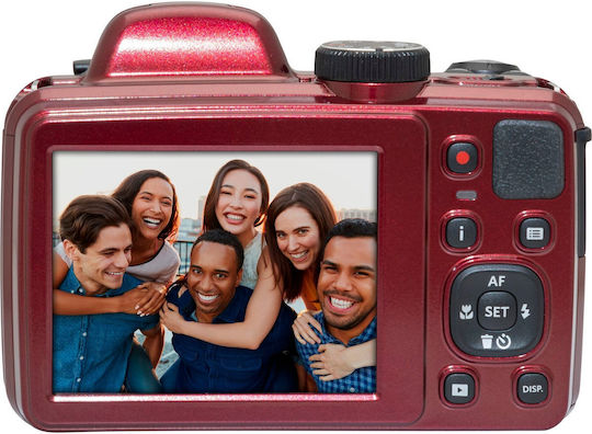Kodak PIXPRO AZ405 Compact Φωτογραφική Μηχανή 20MP Οπτικού Ζουμ 40x με Οθόνη 2.3" και Ανάλυση Video 1280 x 720 pixels Κόκκινη - Image 7